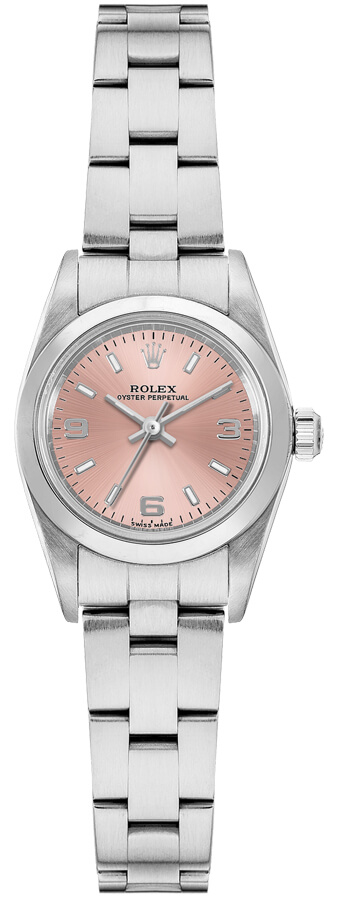 Rolex Oyster Perpetual Self winding Automatic Pink Ladies Watch 76080-PNKASO 