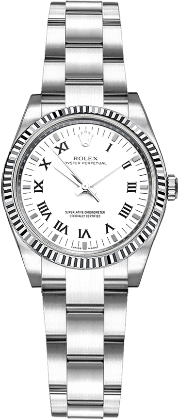 Rolex Oyster Perpetual Self winding Automatic White Watch 176234-WHTRSO 