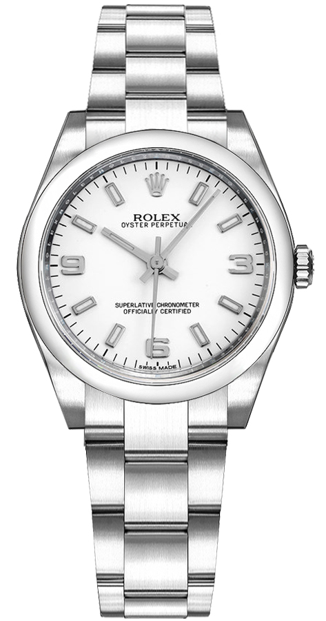 Rolex Oyster Perpetual 31 White Dial Automatic Watch 177200 