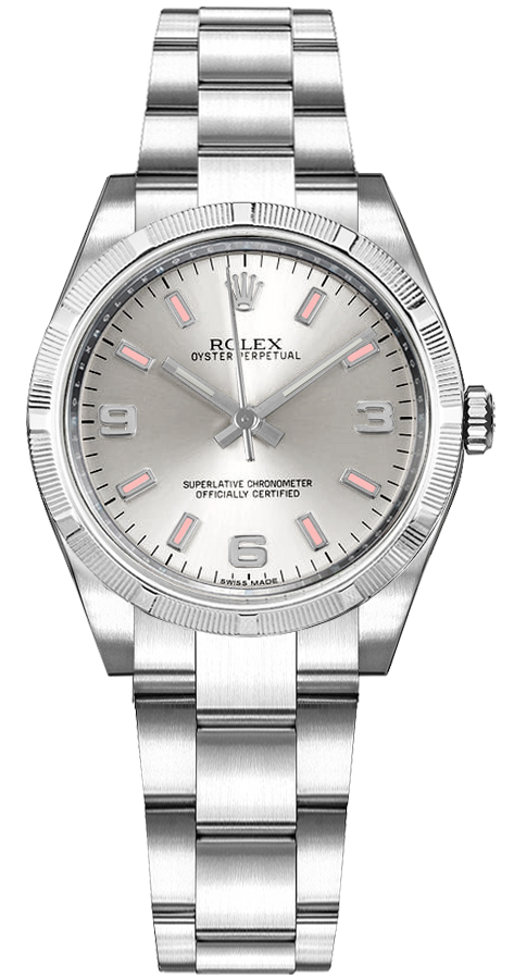 Rolex Oyster Perpetual Self winding Automatic Silver Ladies Watch 177210-SLVPSAO 