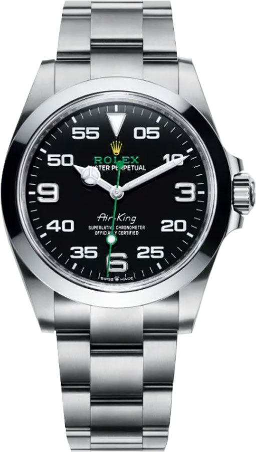 Rolex Oyster Perpetual Self winding Automatic Black Mens Watch 126900-0001 