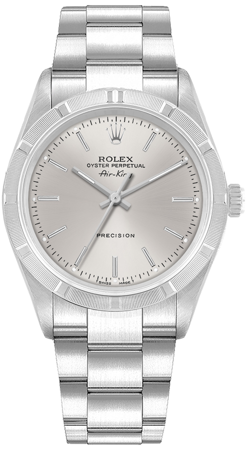 Rolex Oyster Perpetual Self winding Automatic Silver Ladies Watch 14010-SLVSO 