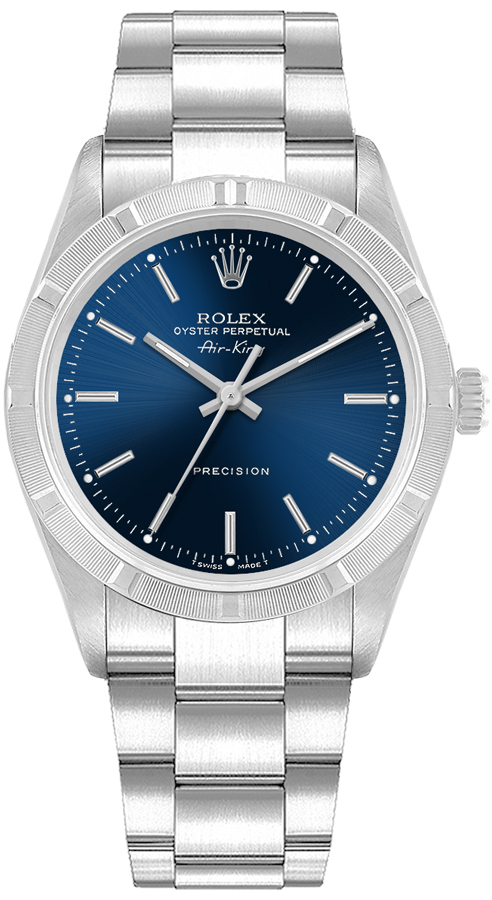 Rolex Oyster Perpetual Self winding Automatic Blue Ladies Watch 14010-BLUSO 