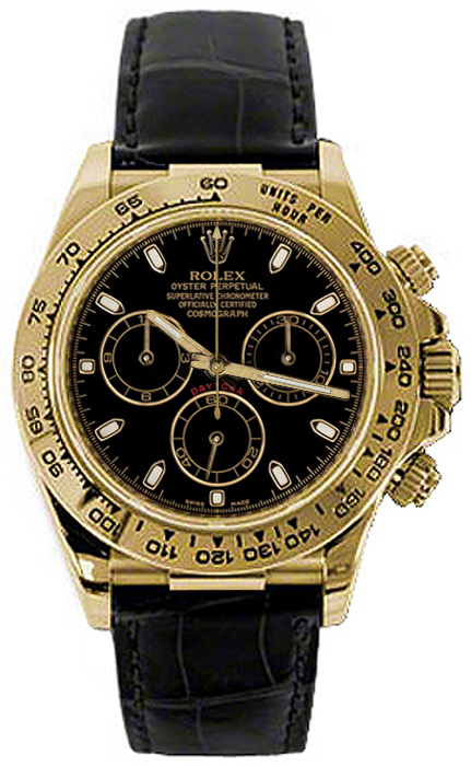 Rolex Cosmograph Daytona Self winding Automatic Black Mens Watch 116518-BLKSBK 