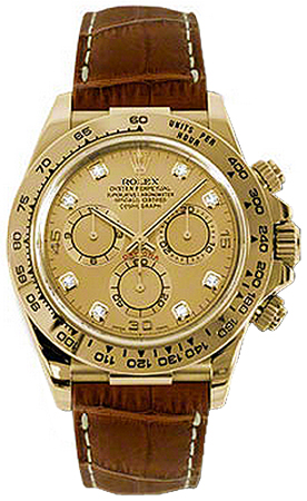 Rolex Cosmograph Daytona Self winding Automatic Champagne Mens Watch 116518-CHPDBR 
