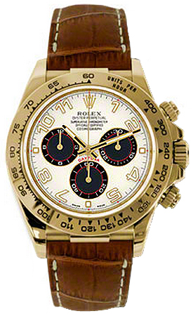 Rolex Cosmograph Daytona Self winding Automatic Ivory Mens Watch 116518-IVRABR 