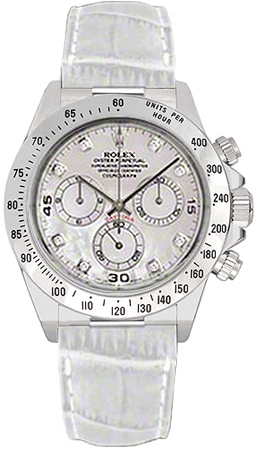 Rolex Cosmograph Daytona Self winding Automatic Pearl White Mens Watch 116519-MOPDWH 