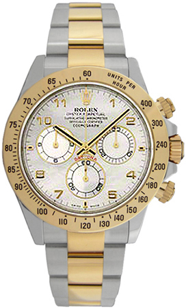 Rolex Cosmograph Daytona Self winding Automatic Pearl White Mens Watch 116523-MOPA 