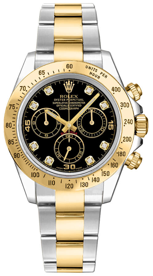 Rolex Cosmograph Daytona Self winding Automatic Black Mens Watch 116523-0043 