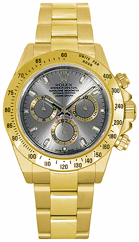Rolex Cosmograph Daytona Self winding Automatic Grey Mens Watch 116528-0044 