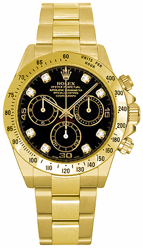 Rolex Cosmograph Daytona Self winding Automatic Black Mens Watch 116528-0031 
