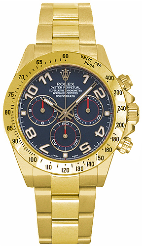 Rolex Cosmograph Daytona Self winding Automatic Blue Mens Watch 116528-0037 