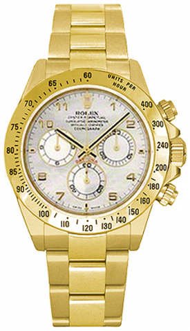 Rolex Cosmograph Daytona Self winding Automatic White Mens Watch 116528-MOPA 