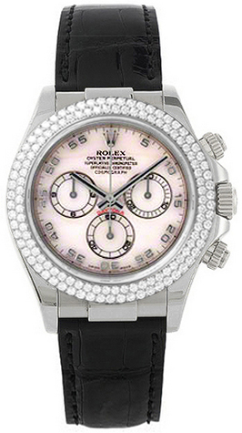 Rolex Cosmograph Daytona Self winding Automatic Pearl White Mens Watch 116589-MOPA 