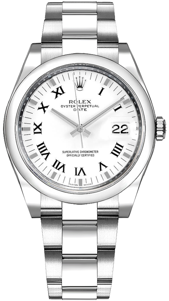Rolex Oyster Perpetual Self winding Automatic White Ladies Watch 115200-WHTRO 