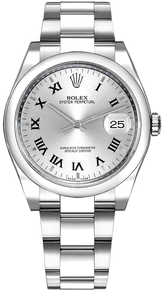 Rolex Oyster Perpetual Self winding Automatic Chronometer Silver Ladies Watch 115200-SLVRDO 