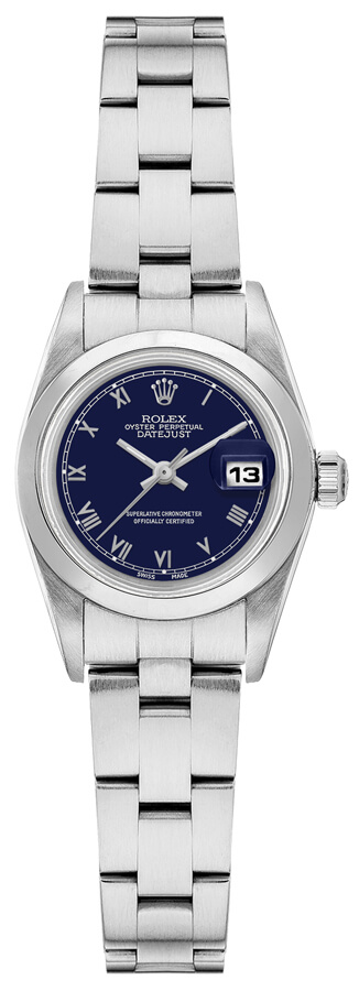 Rolex Oyster Perpetual Self winding Automatic Blue Ladies Watch 69190-BLURO 