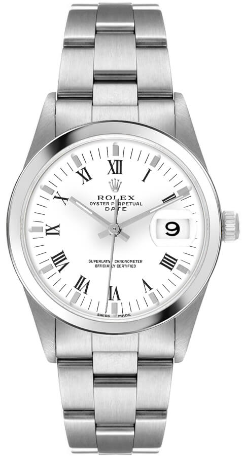 Rolex Oyster Perpetual Self winding Automatic White Ladies Watch 15200-WHTRO 
