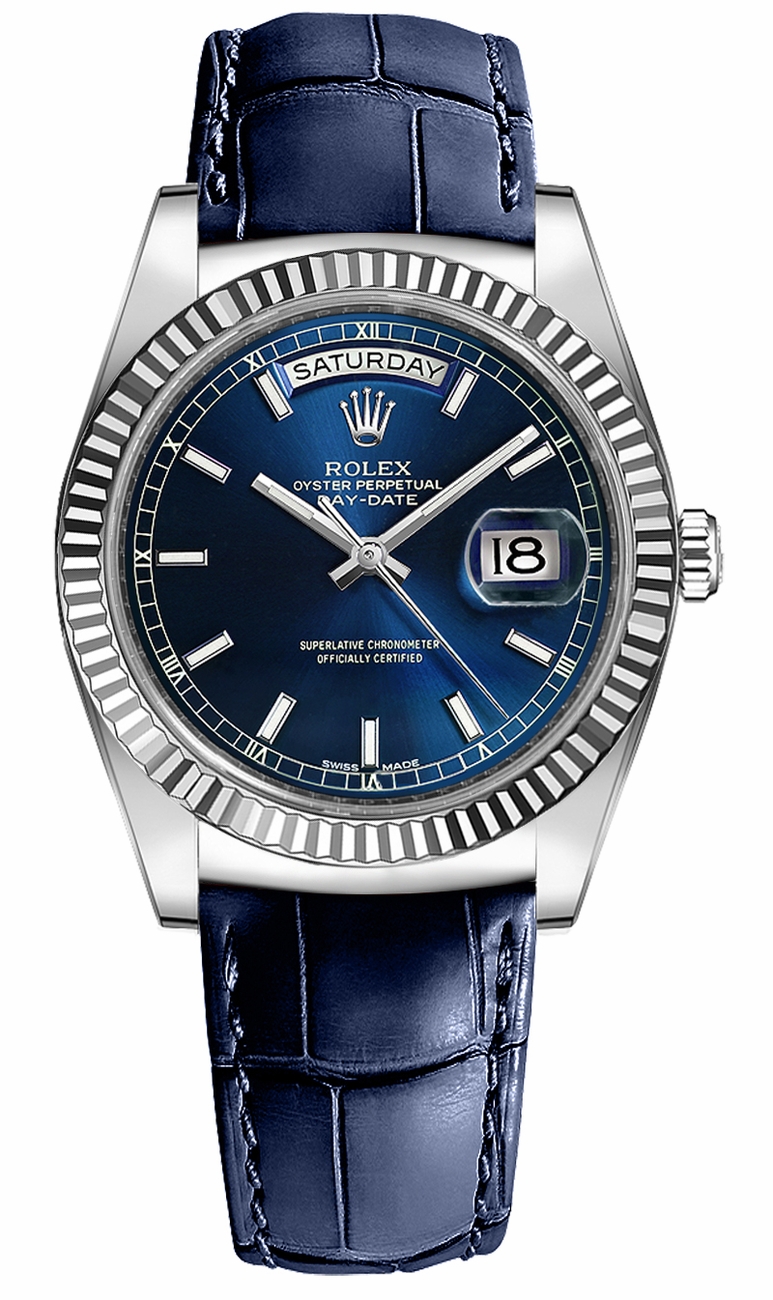 Rolex Day-Date Blue Watch 118139-0004 
