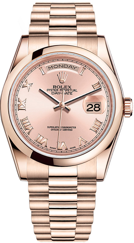 Rolex Day-Date Champagne Watch 118205-CHPRDP 