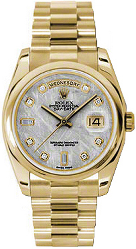 Rolex Day-Date Grey Watch 118208-0119 
