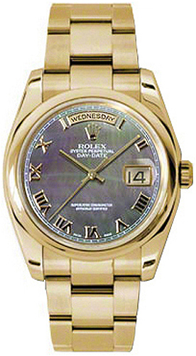 Rolex Day-Date 36 Solid Yellow Gold Watch 118208 