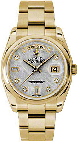 Rolex Day-Date Grey Watch 118208-0134 