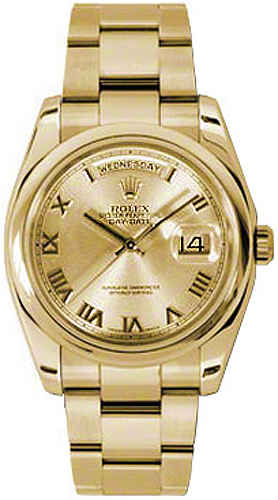 Rolex Day-Date 36 Swiss Automatic Watch 118208-0105 