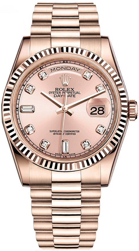 Rolex Day-Date Pink Watch 118235-0029 