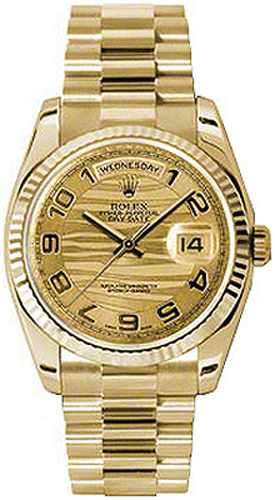 Rolex Day-Date Self winding Automatic Chronometer Champagne Watch 118238-GLWAFP 
