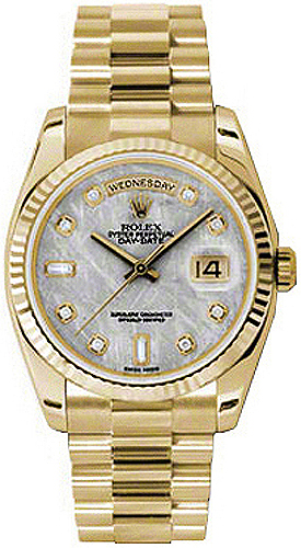 Rolex Day-Date Grey Watch 118238-0119 