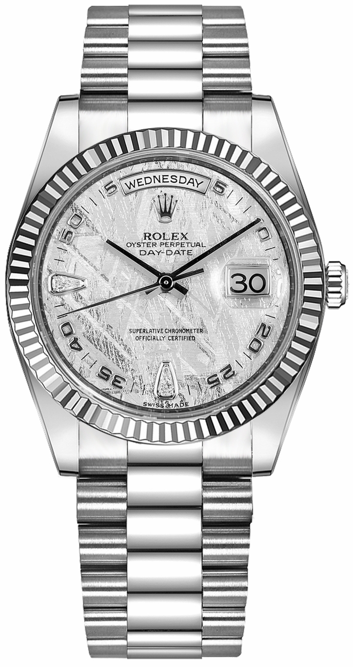 Rolex Day-Date Grey Watch 118239-METADP 