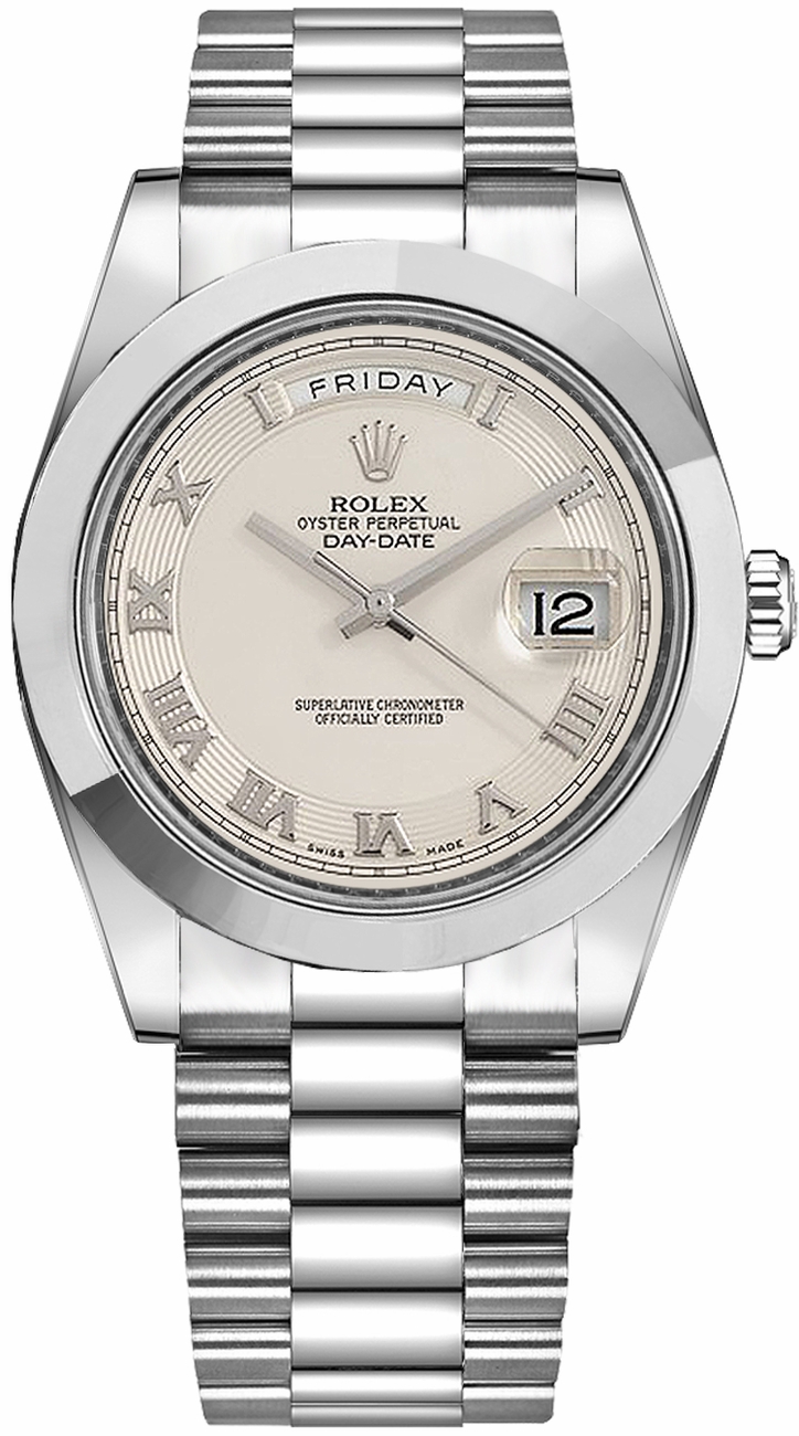 Rolex Day-Date Ivory Watch 218206-IVYCRP 