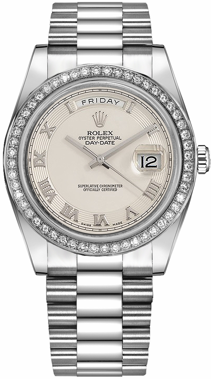Rolex Day-Date Ivory Watch 218349-IVYCRP 