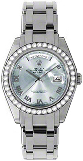 Rolex Day-Date Self winding Automatic Chronometer Blue Mens Watch 18946-BLURDO 