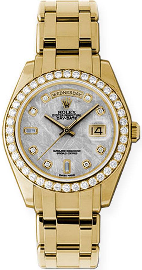 Rolex Day-Date Self winding Automatic Chronometer White Mens Watch 18948-MOPDDO 