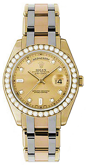 Rolex Day-Date Champagne Mens Watch 18948-CHPDDT 