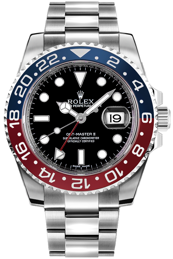 Rolex GMT-Master II Self winding Automatic Chronometer Black Watch 116719BLRO-0001 