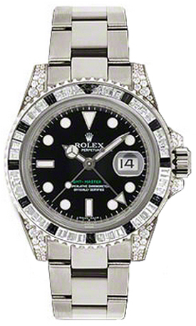 Rolex GMT-Master II Self winding Automatic Black Mens Watch 116759SANR 