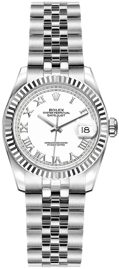 Rolex Lady-Datejust Self winding Automatic White Watch 179174-WHTRJ 