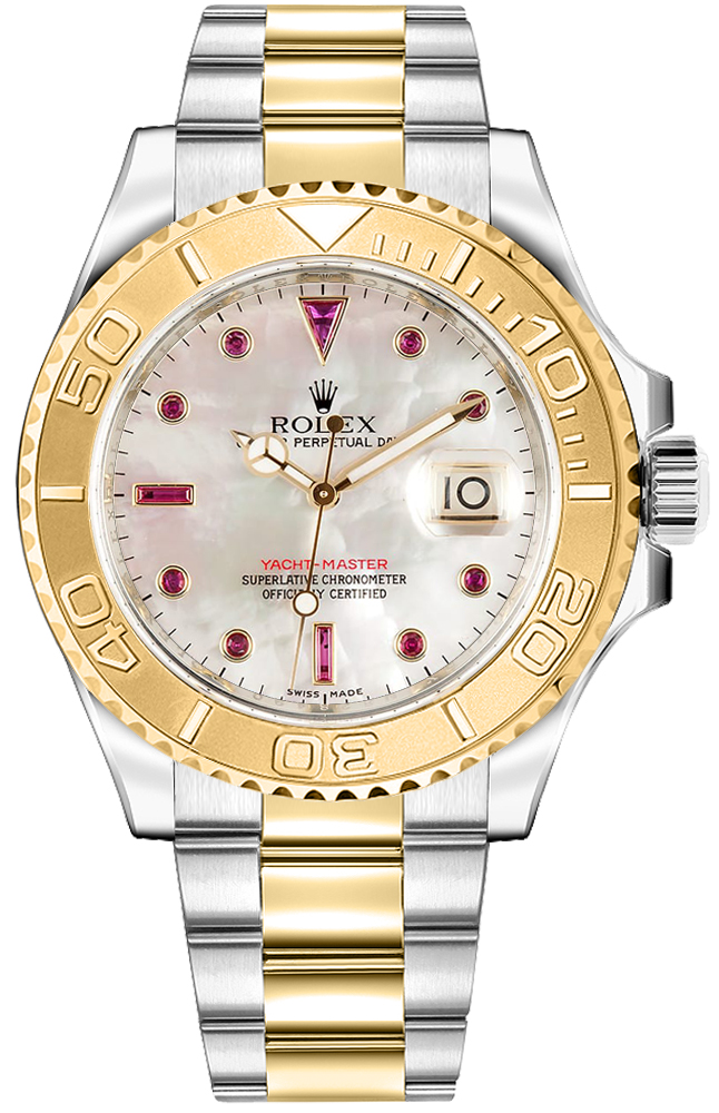 Rolex Yacht-Master Self winding Automatic Chronometer White Mens Watch 16623-MOPR 