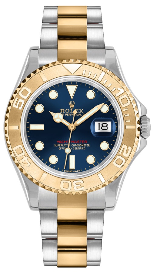 Rolex Yacht-Master Self winding Automatic Blue Watch 168623-BLUE 