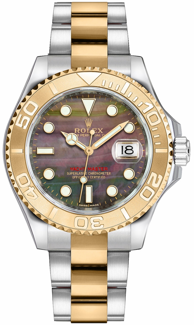 Rolex Yacht-Master Self winding Automatic Black Watch 168623-0018 
