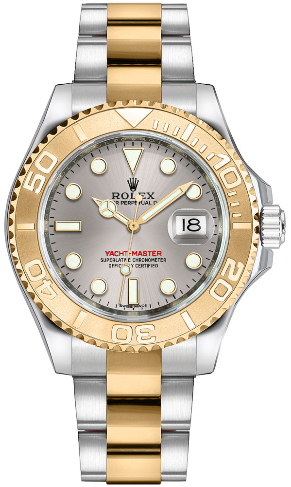 Rolex Yacht-Master Self winding Automatic Platinum Watch 168623-PLT 