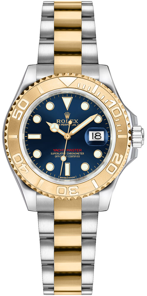 Rolex Yacht-Master Self winding Automatic Blue Ladies Watch 169623-BLU 