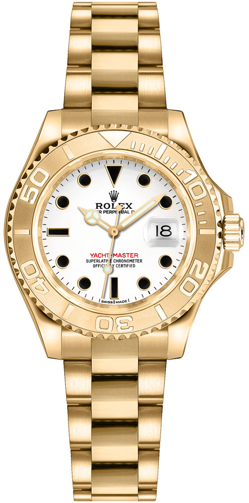 Rolex Yacht-Master Self winding Automatic White Watch 169628-WHT 