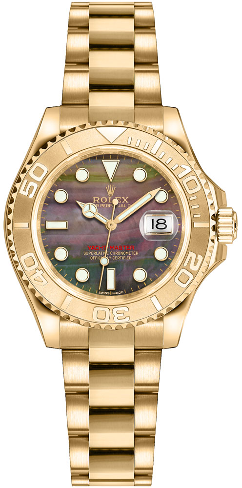 Rolex Yacht-Master Self winding Automatic Chronometer Black Watch 169628-DMOP 