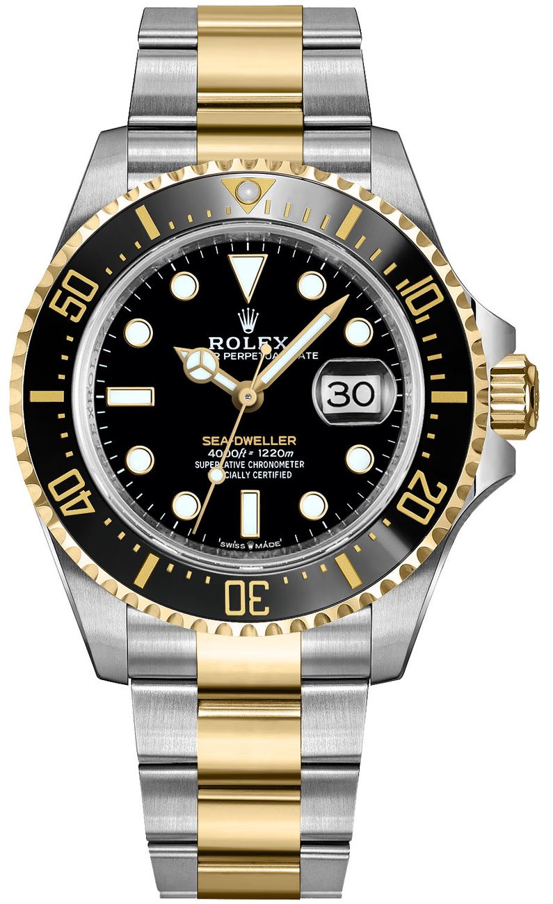 Rolex Sea-Dweller Self winding Automatic Black Mens Watch 126603-0001 