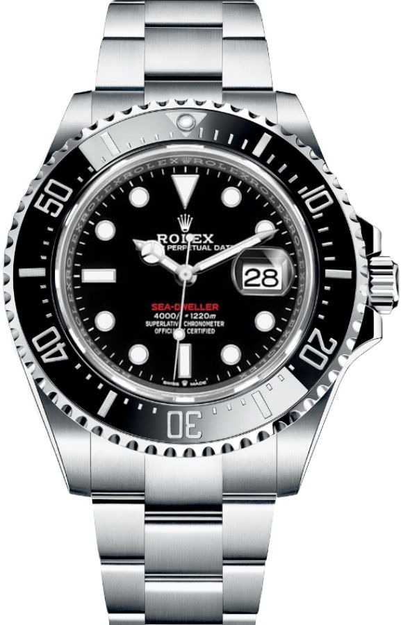 Rolex Sea-Dweller Self winding Automatic Black Mens Watch 126600-0001-SD 