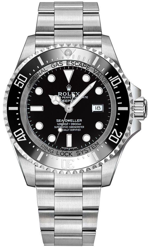 Rolex Sea-Dweller Self winding Automatic Black Mens Watch 116660-0001-SD 